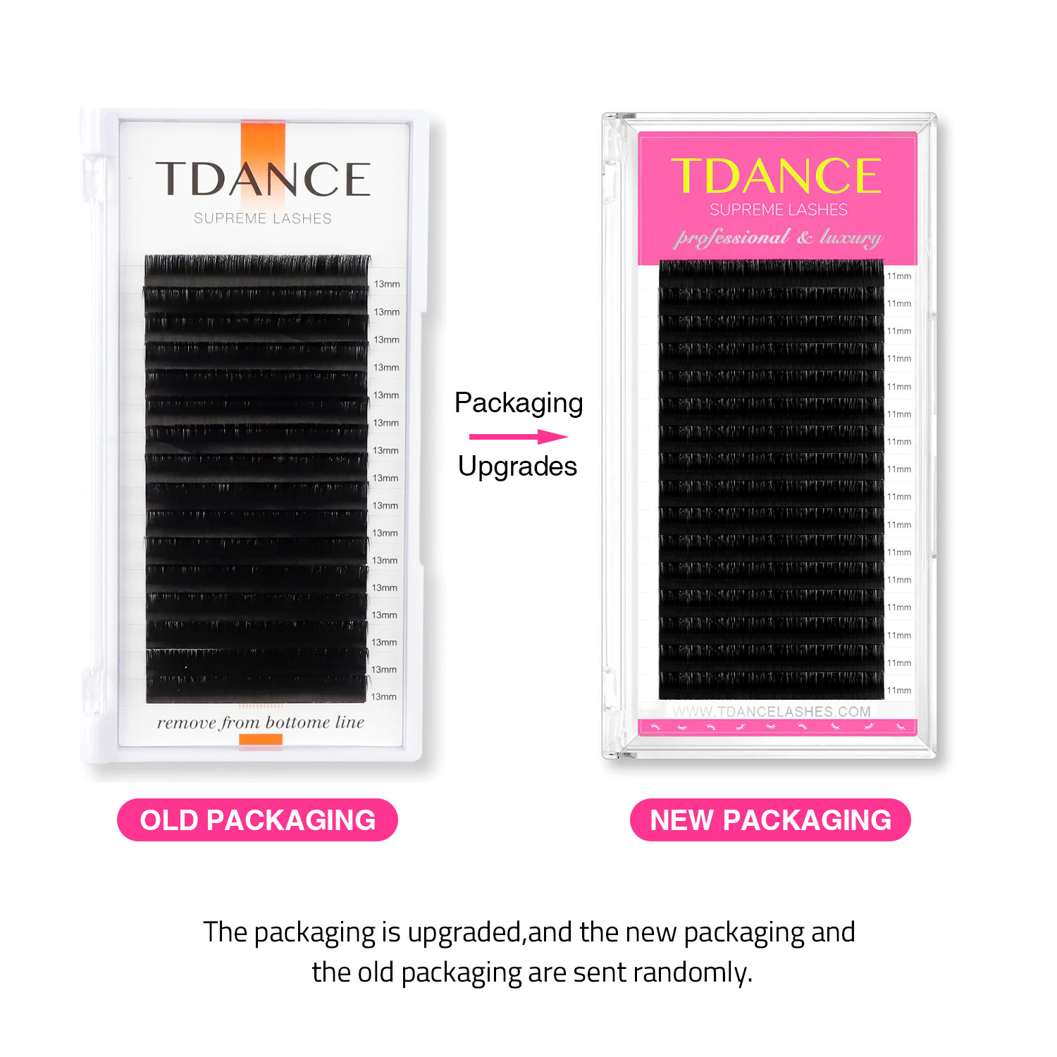 TDANCE Eyelash Extension 16Row - Eyelash Extension Korea Natural recension och pris