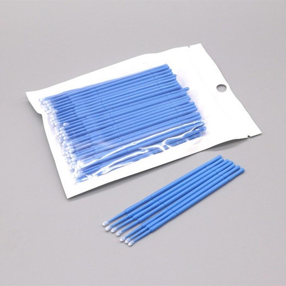 100pcs/lot Micro Brushes Make  - Eyelash Extension Uv Glue recension och pris
