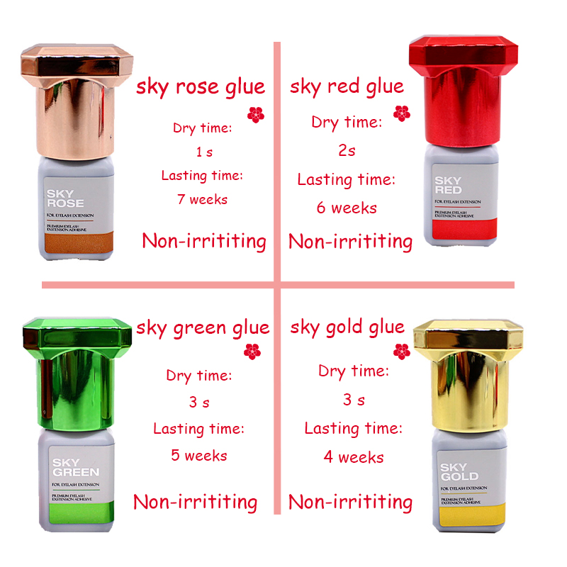 Sky Glue For Eyelash Extension - Eyelash Extension Korea Natural recension och pris