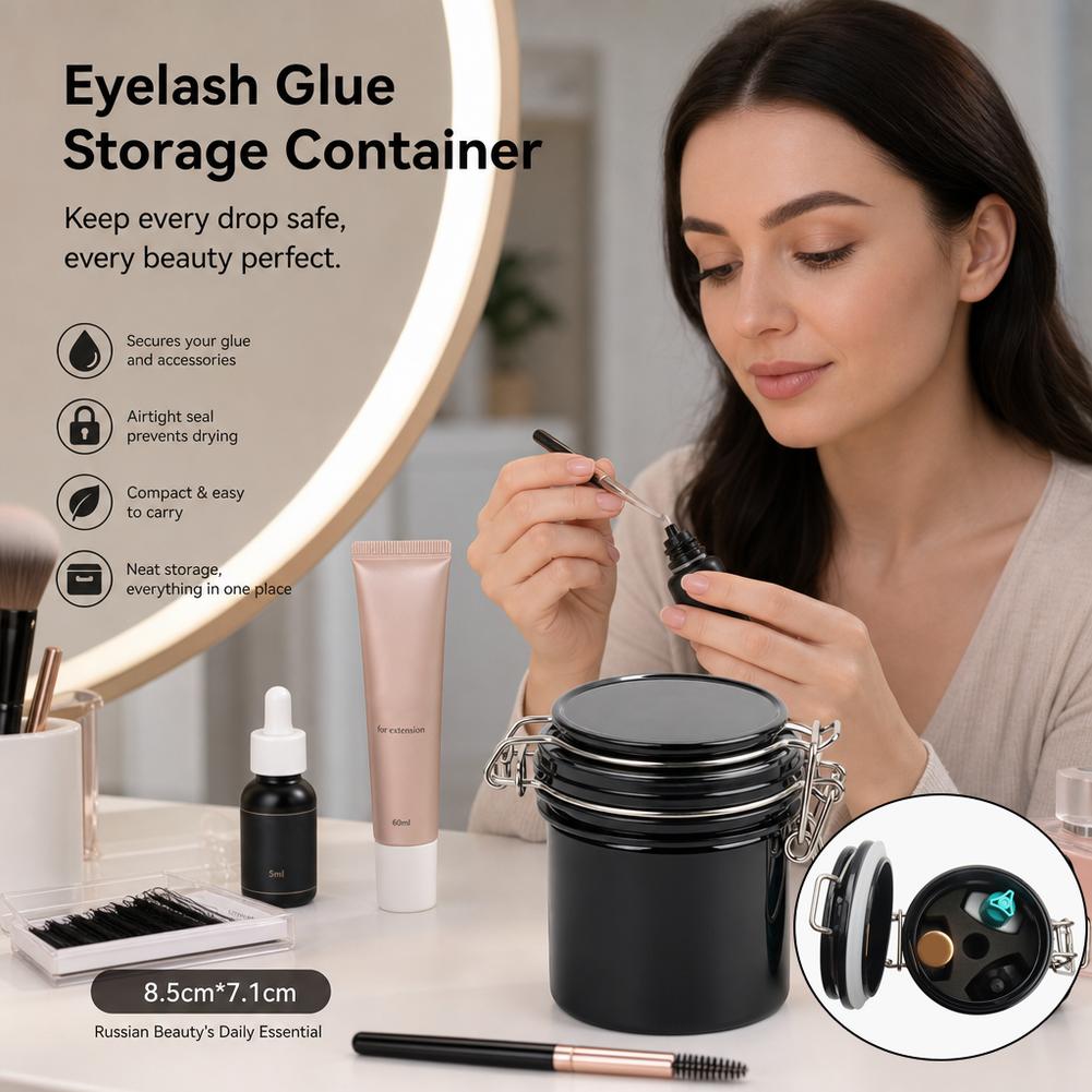 Eyelash Glue Storage Tank Airt - Eyelash Extension Double Lash recension och pris