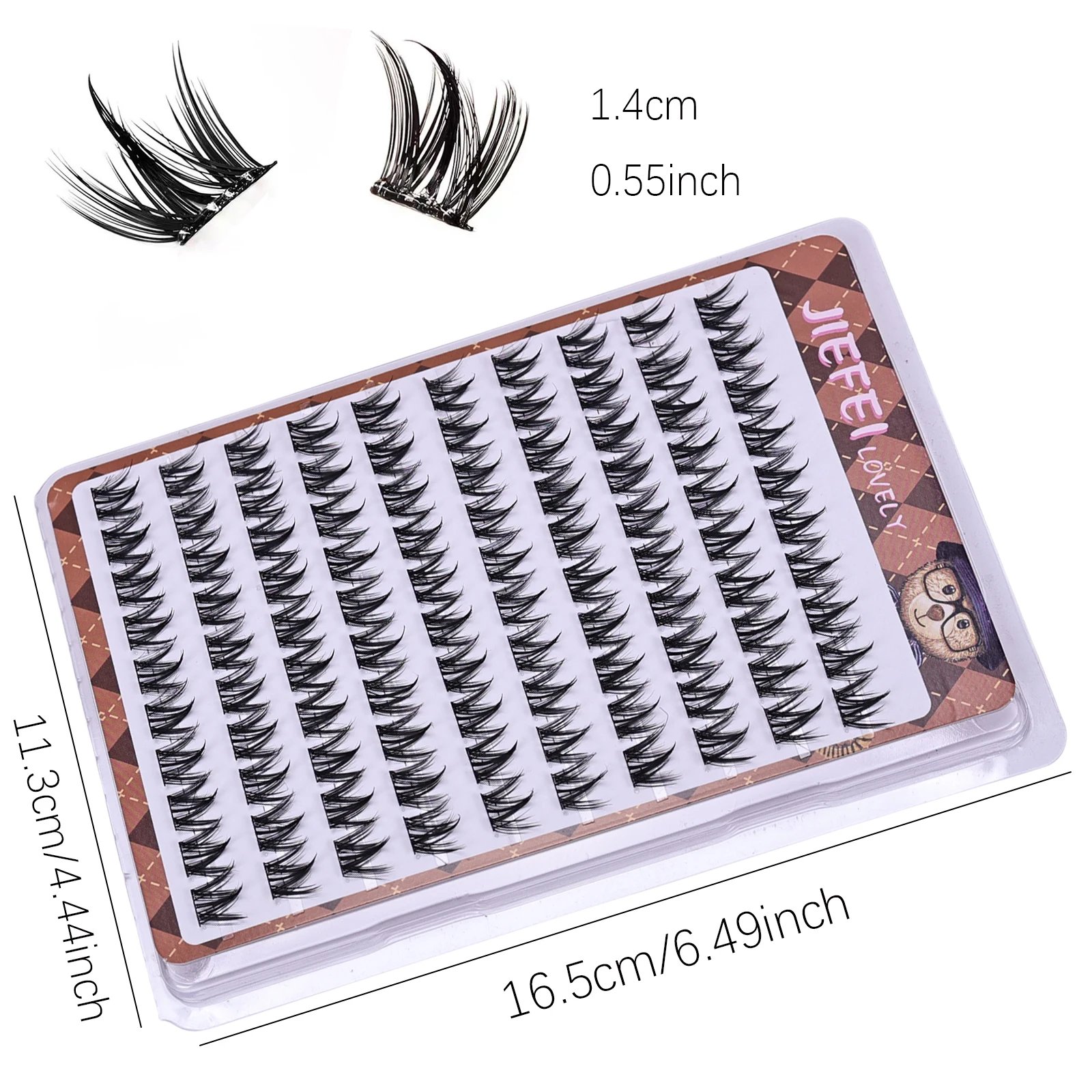 Glue-free Thick Natural Curlin - Eyelash Extension Uv Glue recension och pris