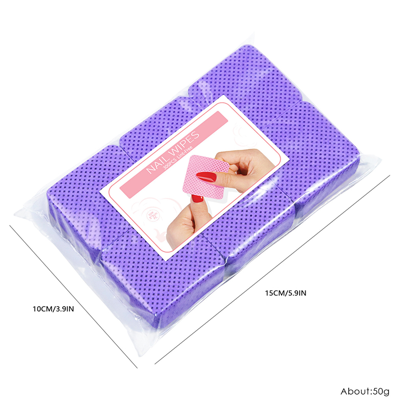 Lint Free Nail Wipes, 300 PCS  - Eyelash Extension Double Lash recension och pris