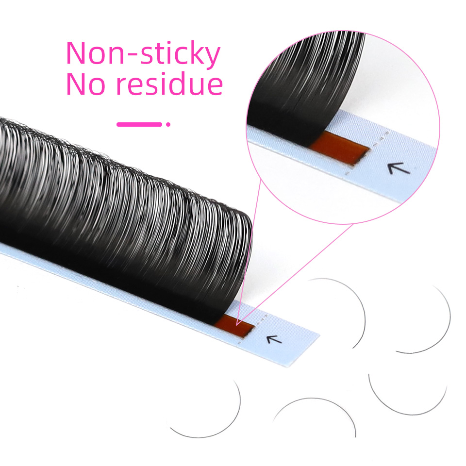 AGUUD 0.03-0.15mm Korea Silk F - Eyelash Extension Korea Natural recension och pris