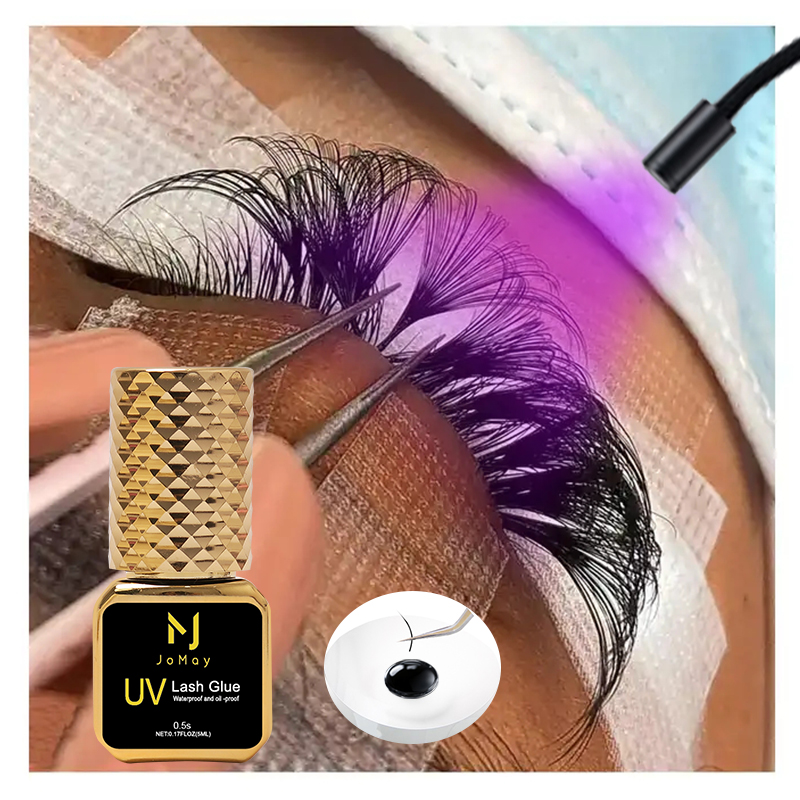 JOMAY Black UV Lash Glue 0.5S  - Eyelash Extension Uv Glue recension och pris