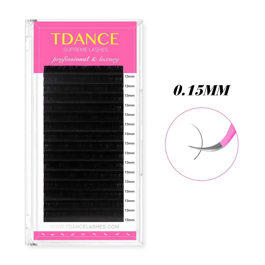 TDANCE 16Rows Classic Lashes I - Eyelash Extension Korea Natural recension och pris