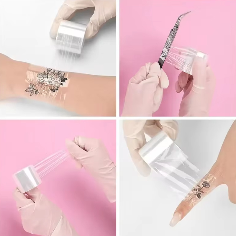200m/Roll Clear Makeup Film Li - Eyelash Extension Double Lash recension och pris