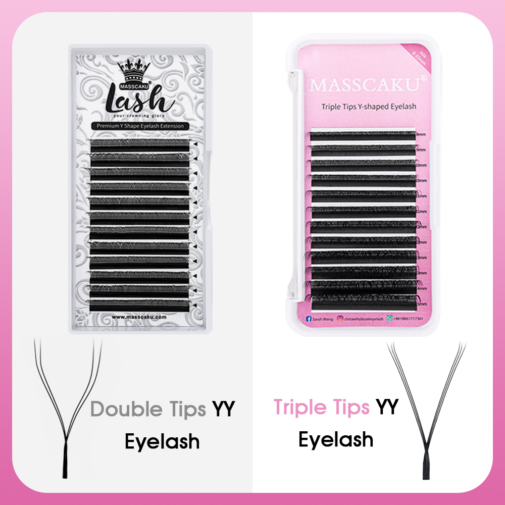 MASSCAKU 0.05mm 0.07mm C CC D  - Eyelash Extension Korea Natural recension och pris