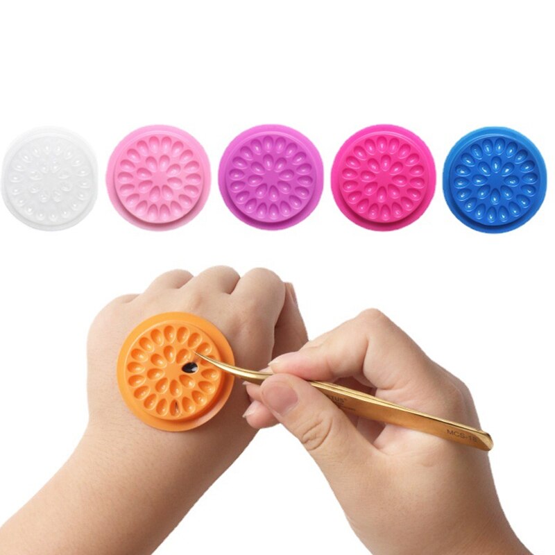 100pcs Eyelash Glue Holder Eye - Eyelash Extension Uv Glue recension och pris