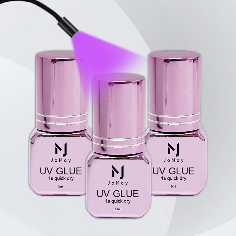 JOMAY 3 Bottles Fast Drying UV - Eyelash Extension Uv Glue recension och pris